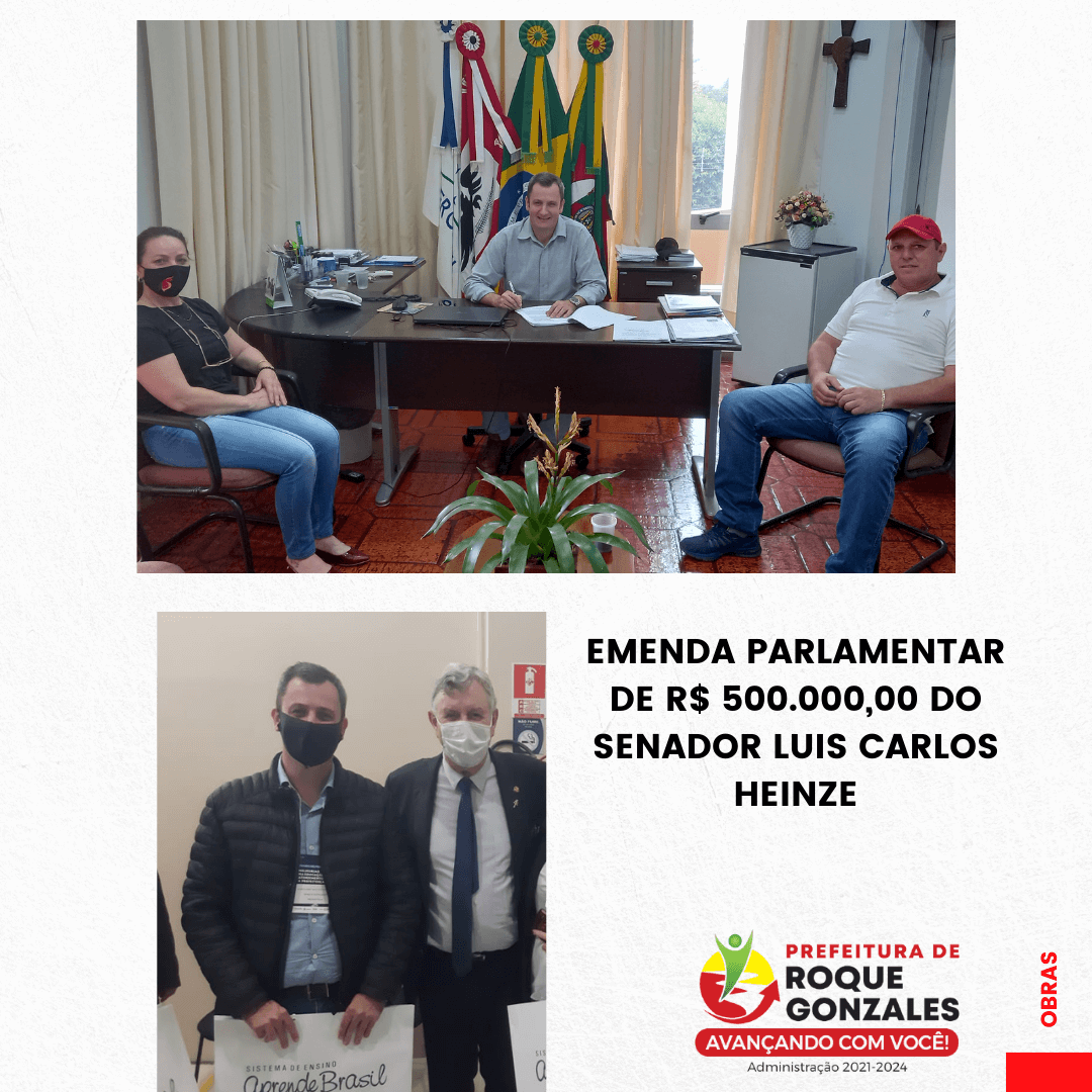 MUNICÍPIO ASSINA CONVÊNIO DE EMENDA PARLAMENTAR